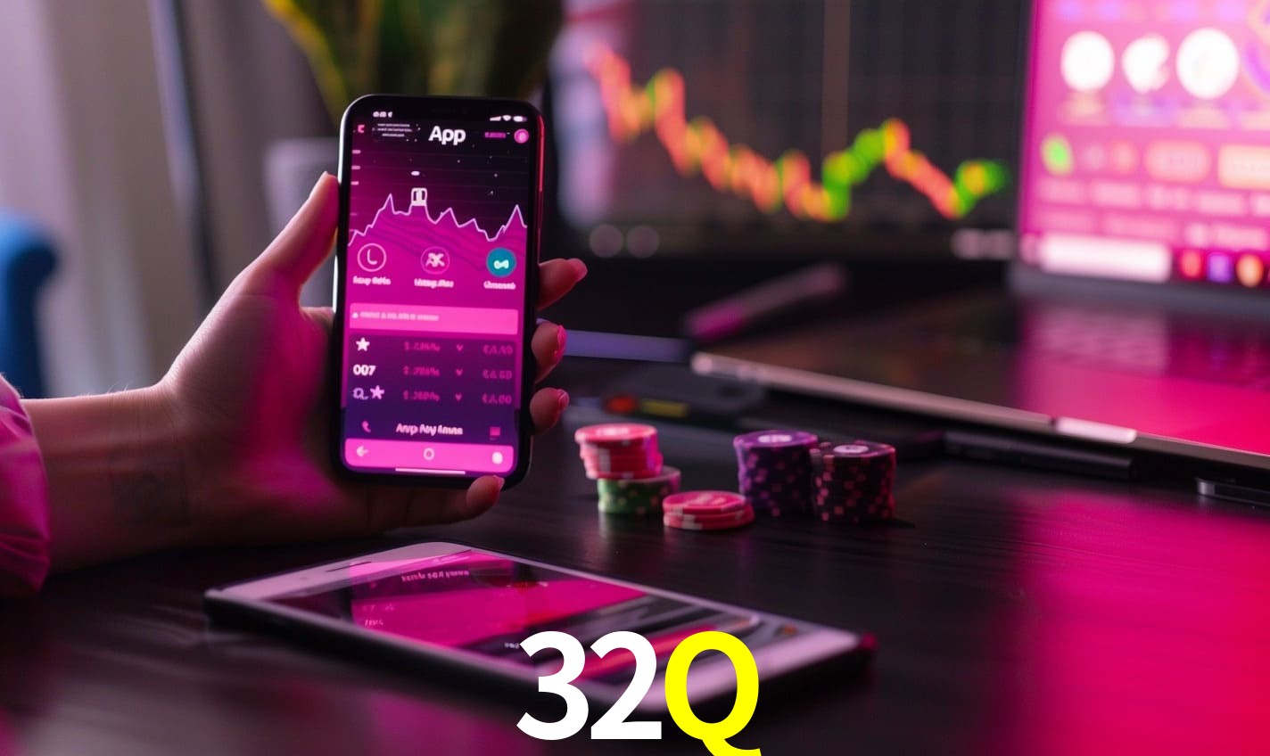 Recursos Exclusivos do App 32Q - Modo Offline, Login Biométrico